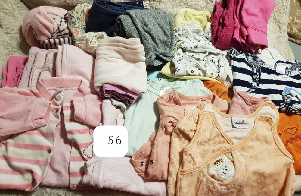 Ubranka niemowlęce 56