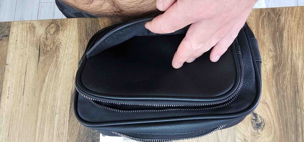 LACOSTE oryginalna nerka, listonoszka, saszetka. Dowód zakupu. NOWA.