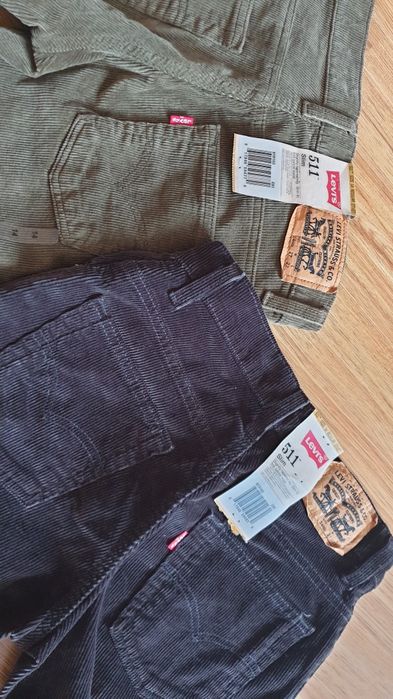 Джинси вельветові підліткові Levi's, нові