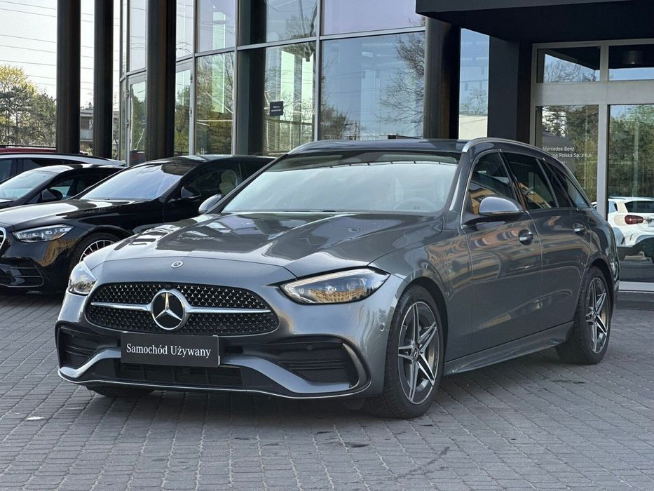 Mercedes-Benz Klasa C 180 AMG Pakiet/Led/Navigacja/Salon PL/F 23 %