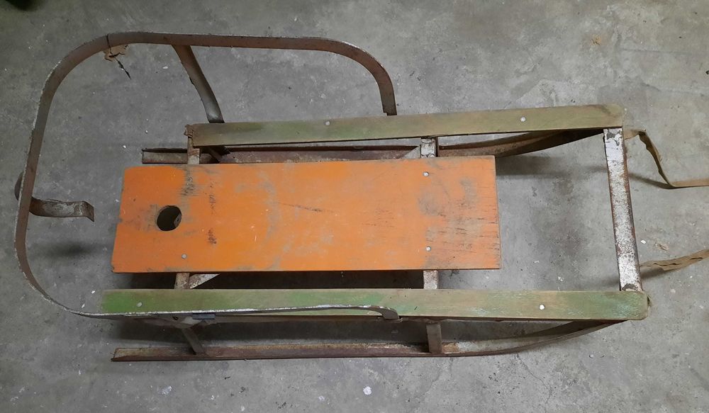 санки / сани дитячі зі спинкою