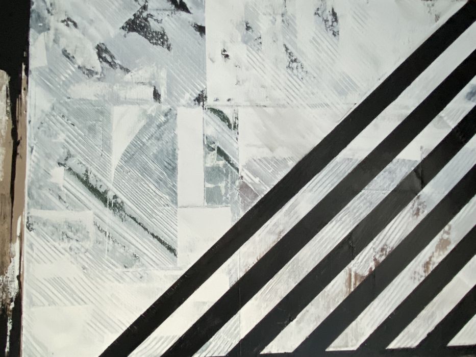 Duży obraz loft, lamele, nowoczesny 190/130 cm