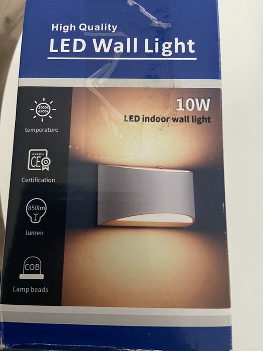 Lampa ścienna led 10W