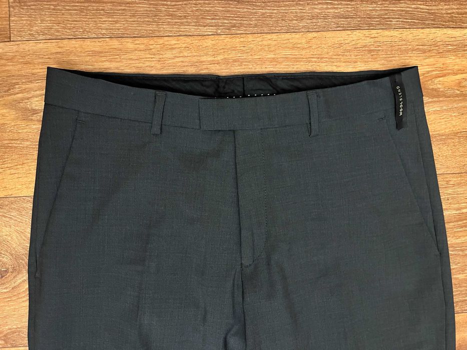 Костюмні класичні чоловічі чорні штани, ZARA, [S]