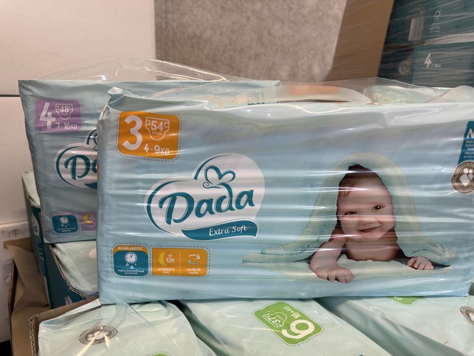 Підгузники Памперси Dada Soft трусики 4,5,6,7 Гурт
