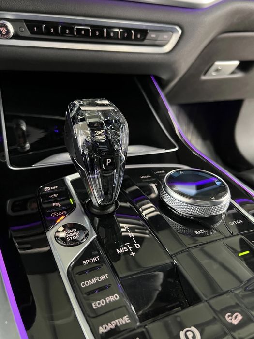 FULL Кришталевий комплект BMW G05/G06/G07 G01/02 LCI Хрусталь Селектор Ручка АКПП Crystal Кристалл Г05 Г06 Г07 Г01 Г02 Х5 Х6 Х7 X5 X6 X7 X3 X4 xDrive
