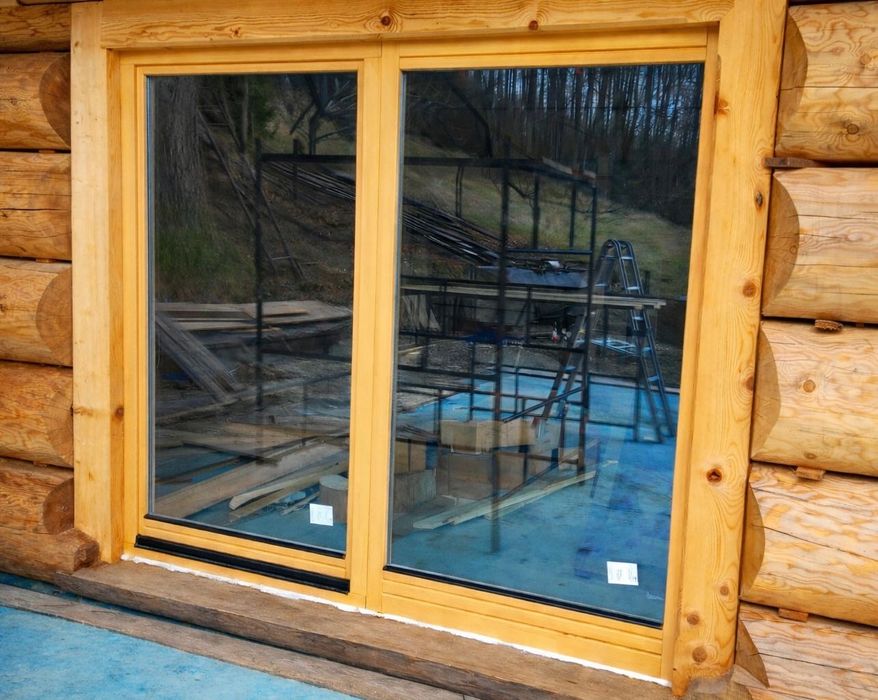 Okna Drewniane 68 Standard - Dom z bali, domy drewniane, letniskowe