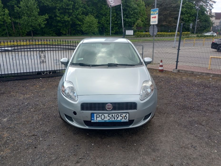Fiat Grande Punto 1.4B 77KM 2007r * salon PL radio android * TORUŃ