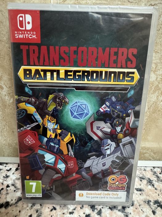 Jogo Nintendo Switch Transformers Battlegrounds selado