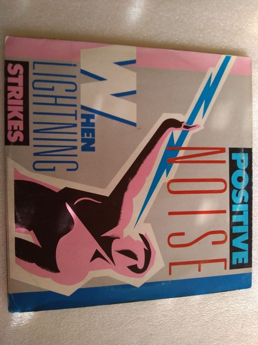 Álbum vinil Positive Noise ‎– When Lightning Strikes de 1983