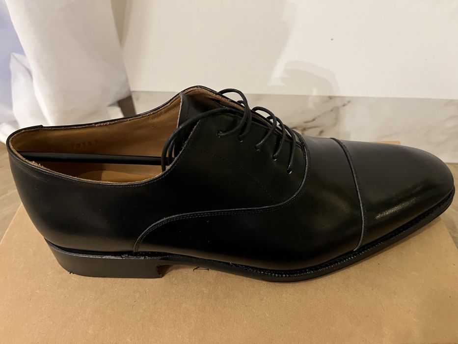 Meermin  goodyear czarne oxford roz 43 9 model 101534 calf negro e