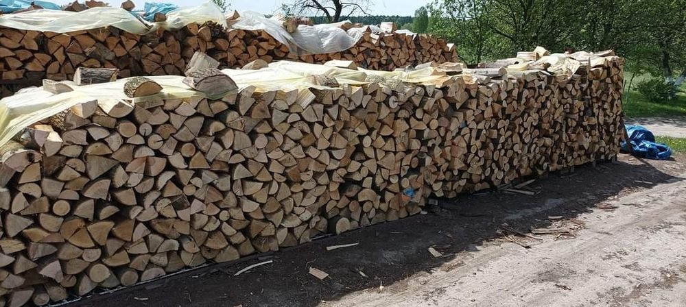 Drewno kominkowe liściaste: buk,dab