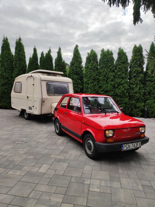 Fiat 126p FL 1991 rok  bardzo ładny zdrowy Niewiadów N126 oryginał PRL Przedsionek PRL
