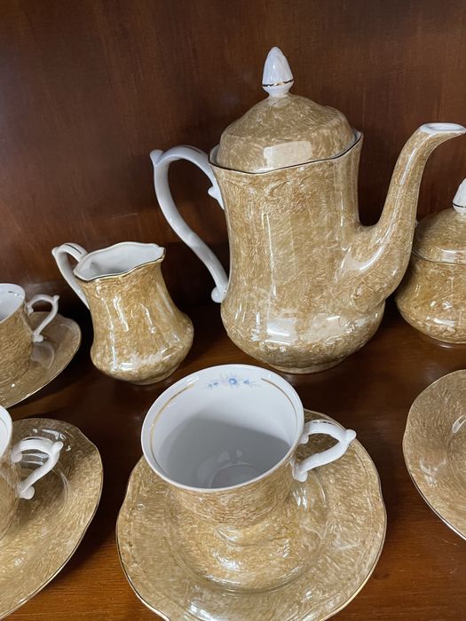 Serwis kawowy Włocławek 10 osob PRL