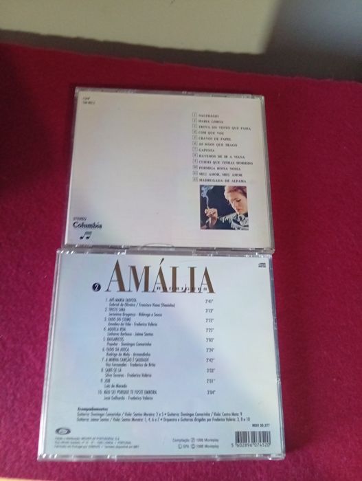 Conjunto de CDs Amália Rodrigues