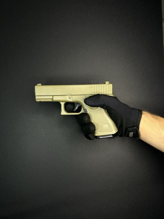 Іграшковий металевий пістолет для розваг Глок 19 G15D Galaxy