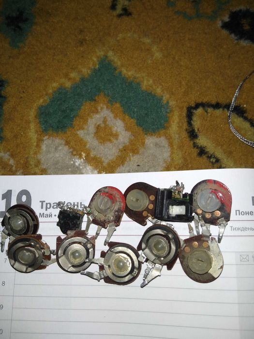 Радиодетали разное б/у