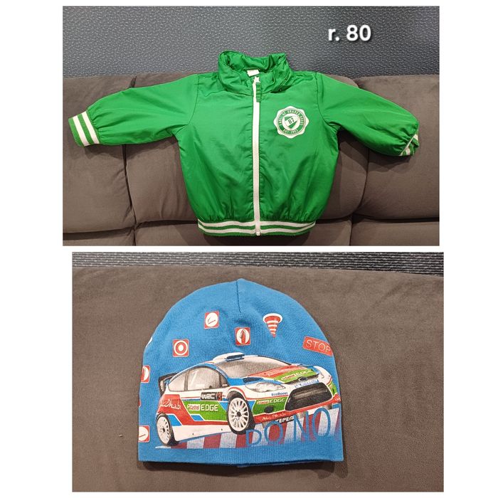 Ubrania dla chłopca rozmiar 80