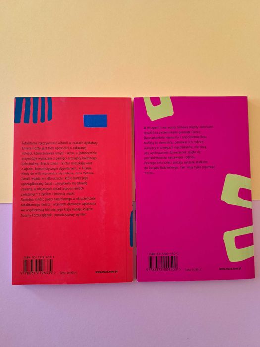 Zestaw ciekawych książek , tytuły w opisie , cena za 2 szt.