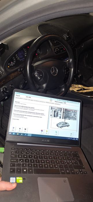 Gotowy zestaw diagnostyczny Mercedes Benz