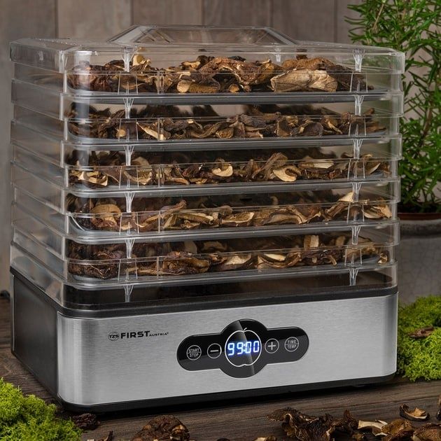 Сушарка First FA-5126-6 (5 піддонів, електронна, 8,5 л) — нова