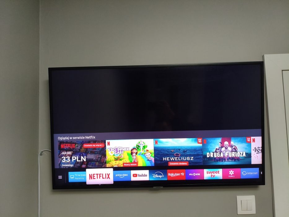 Telewizor Samsung 43 cale Smart TV Wi-Fi