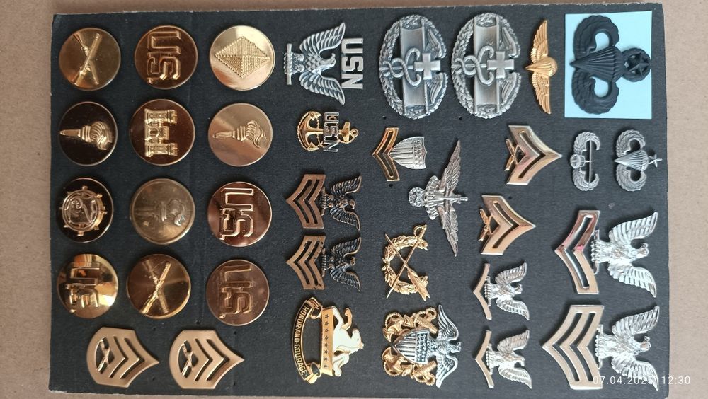 Знаки,значки армии СЩА