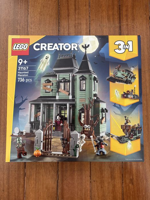 Lego 31167 Creator 3 em 1 Mansão Assombrada (Novo e Selado)