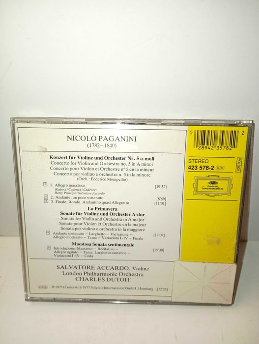 Paganini- Violinkonzert N 5