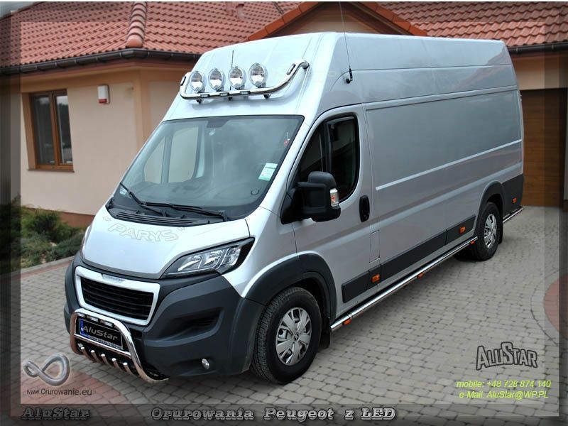 DUCATO Fiat Orurowanie Halogeny Tuning