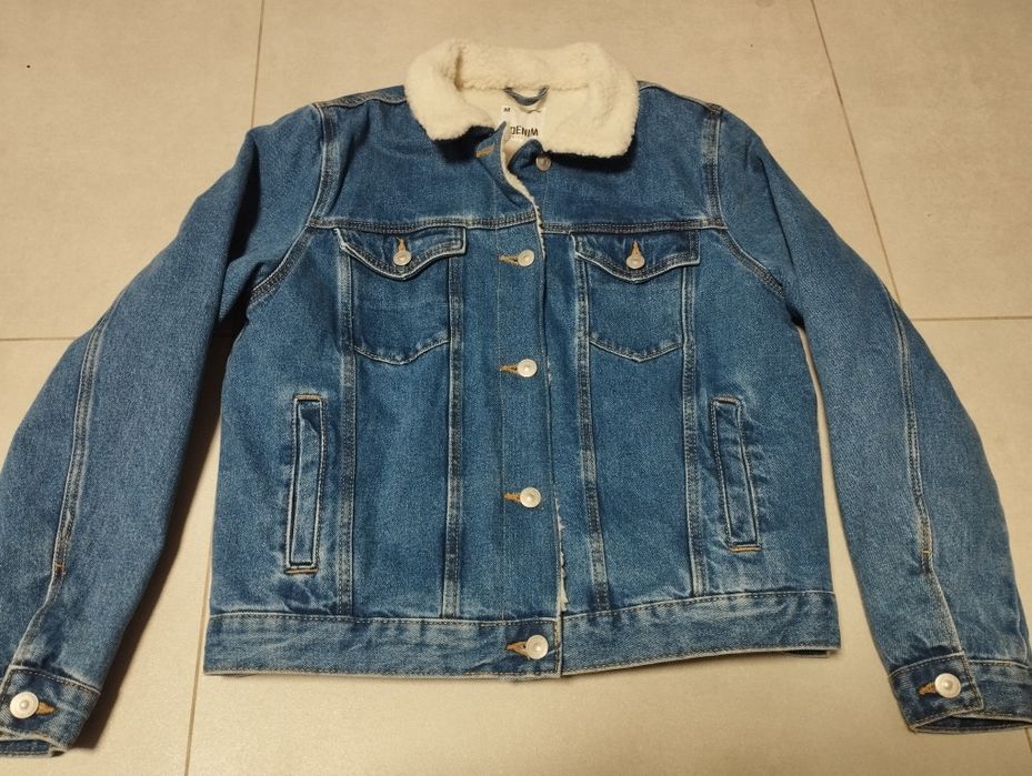 Тепла джинсова куртка