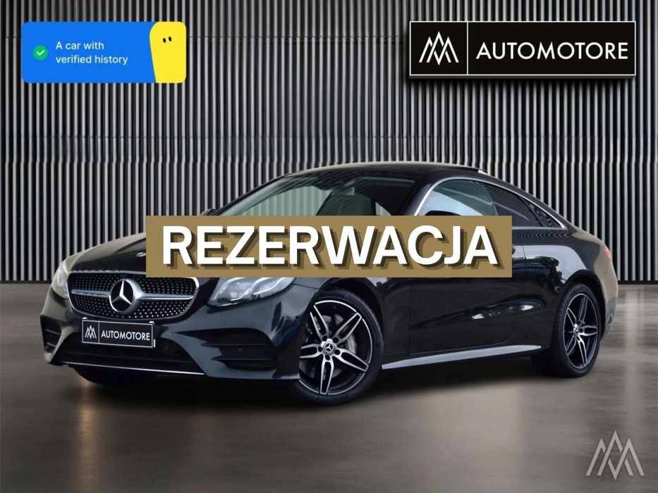 Mercedes-Benz Klasa E E 400 Coupe Amg 4Matic Salonpl