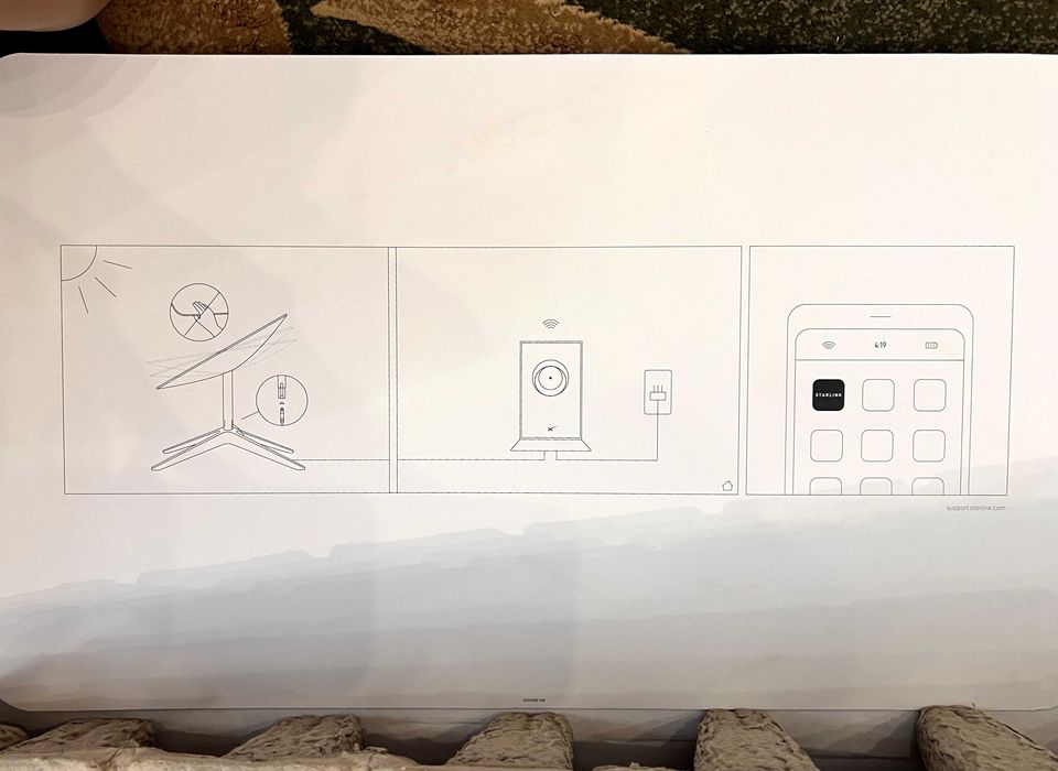 Супутниковий термінал Starlink Gen 2