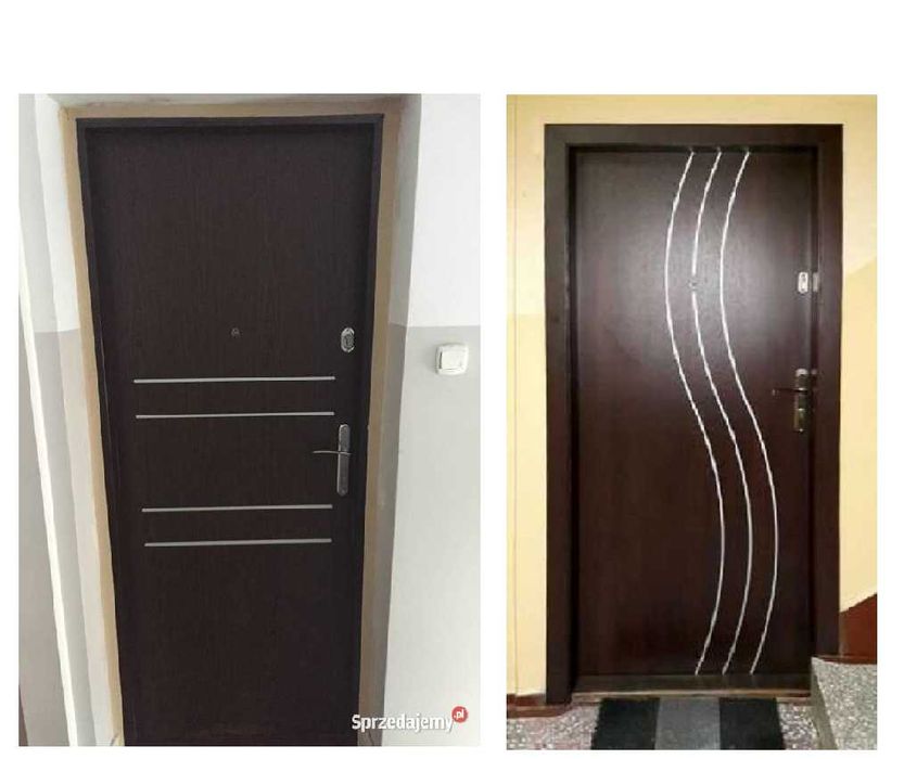 Drzwi wejściowe ZEWNĘTRZNE z montażem antywłamaniowe akustyczne