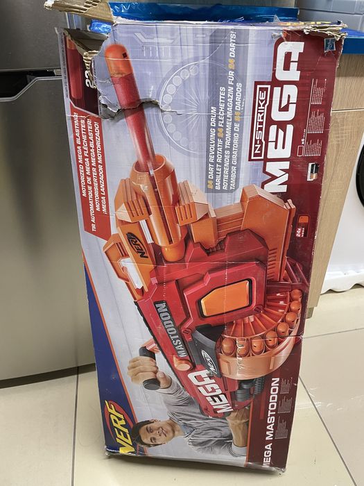 Бластер Нерф Мастодон Nerf N-Strike Mega Mastodon: 700 грн. - Бластери ...