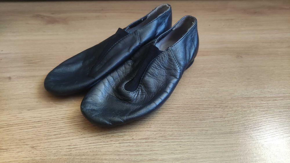 Baletki dziecięce skórzane BLOCH buty jazzowe Jazzsoft Skóra Naturalna