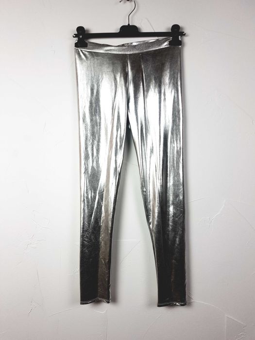 Srebrne getry przebranie kosmitka galaxy XS/S AF205