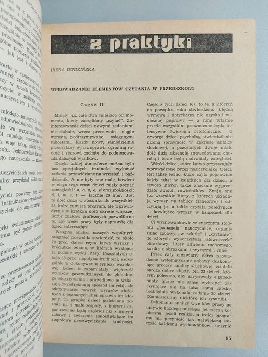 Wychowanie w przedszkolu - Książka