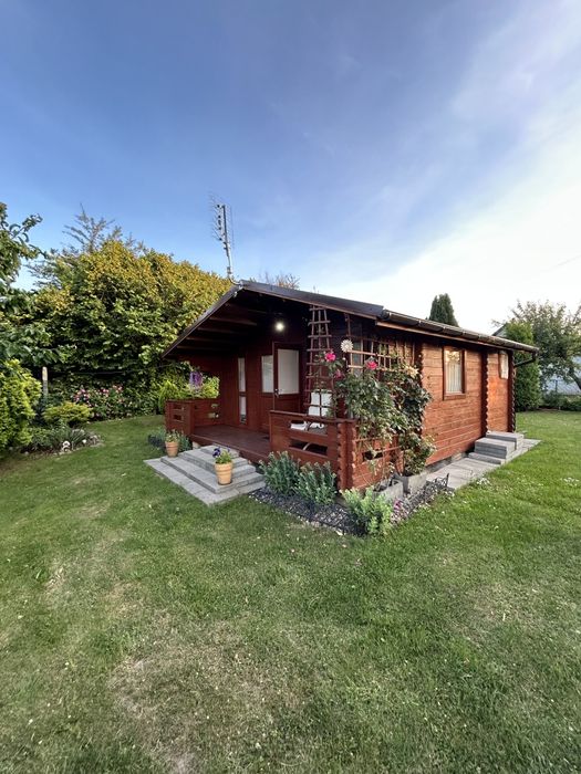 Działka ROD z domkiem