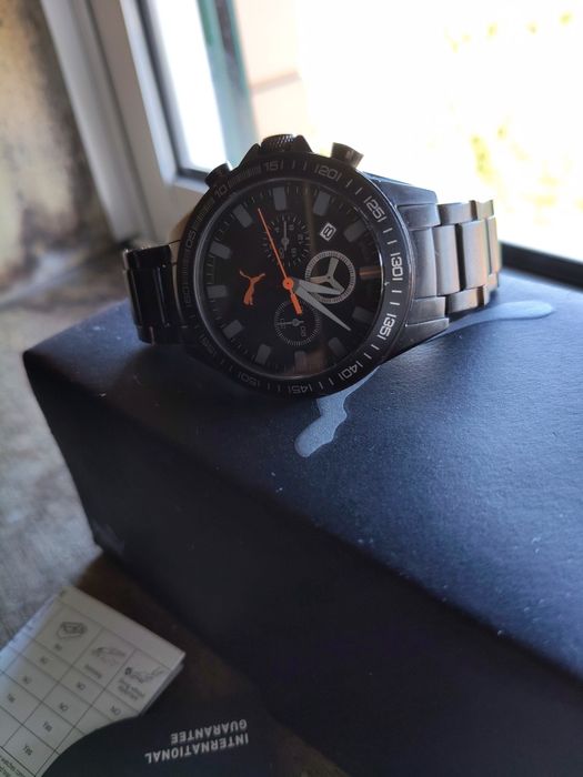 Relógio puma bracelete metal