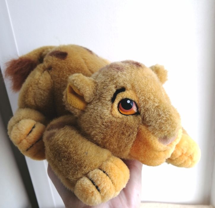 Сімба Disney м'яка іграшка оригінал король лев Дісней вінтаж