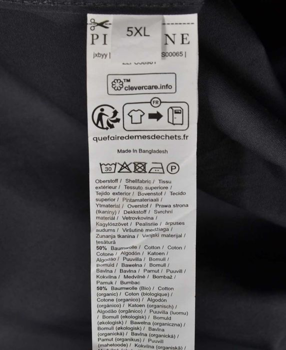 PIER One Nowa Koszula Męska 5XL Oryginalna Bawełna Organiczna Super