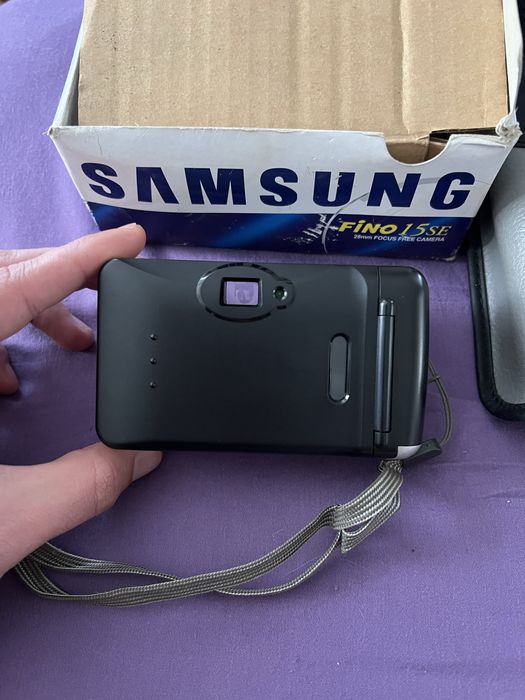 Продаю пленочный фотоаппарат Samsung Fino 15 SE в идеальном состоянии
