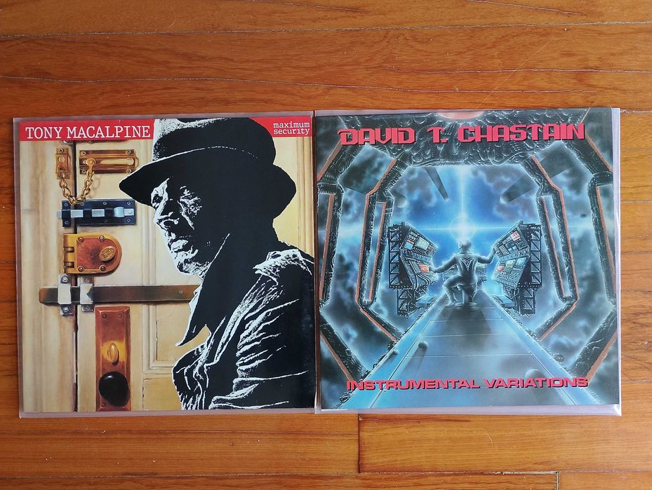 Vinil de Tony Macalpine e David Chastain (Clássicos da Guitarriga)