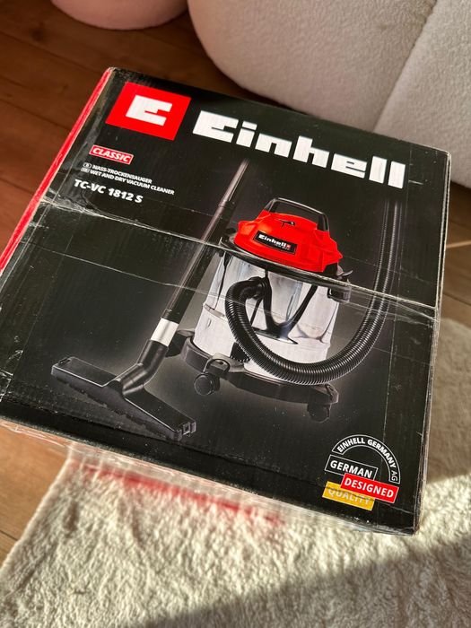 Odkurzacz do pracy na mokro i sucho TC-VC 1812 S srebrno-czerwony