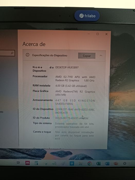 Computador Portátil Azus