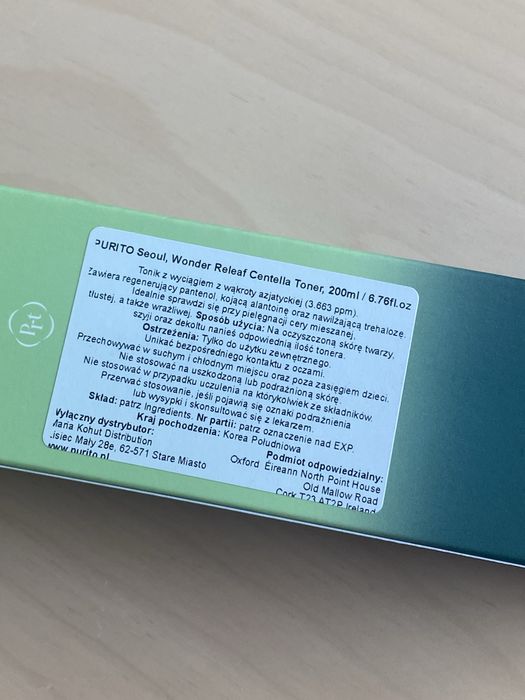 Purito Wonder Releaf Centella Toner