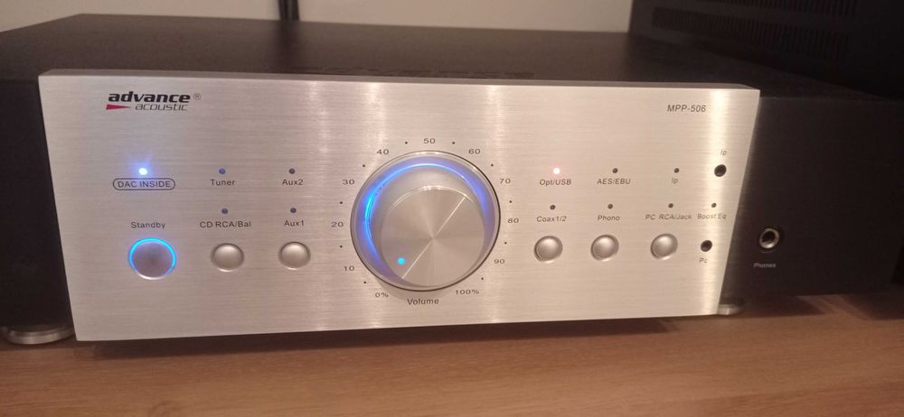 Advance Acoustic MPP-506DA Pre-amp z przetwornikiem cyfrowo-analogowym