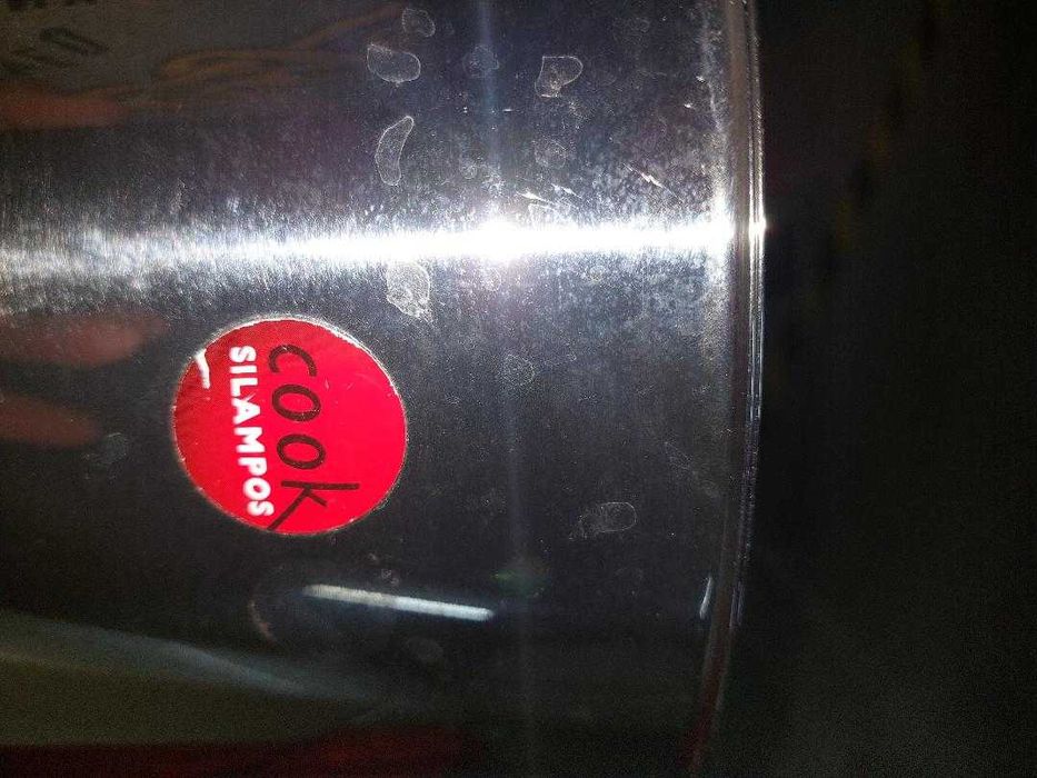 Panela SILAMPOS PLAZA 24 cm diam, tampa e pegas silicone INDUÇAO NOVA