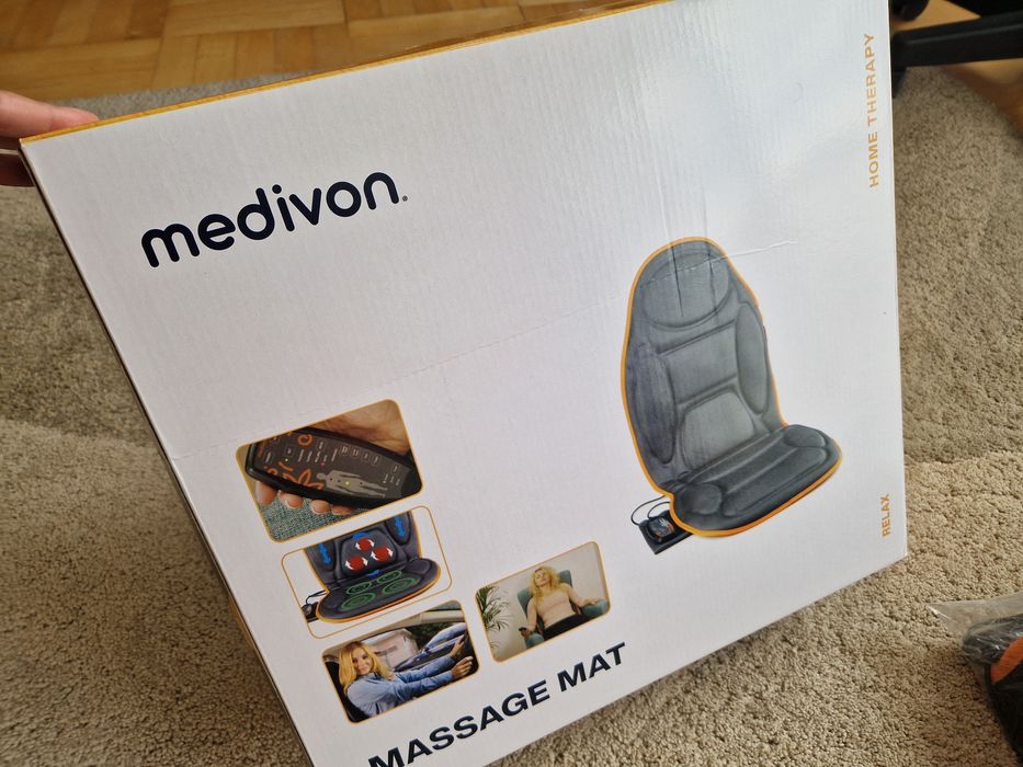Mata Masująca Wibracyjna Podgrzewana Do Masażu Masażer Medivon Cosy Mesh